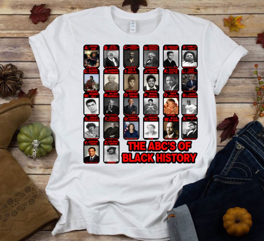 ABC's of Black History (Screen Print Transfer)