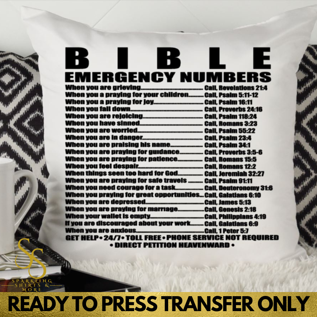Bible Emergency Numbers