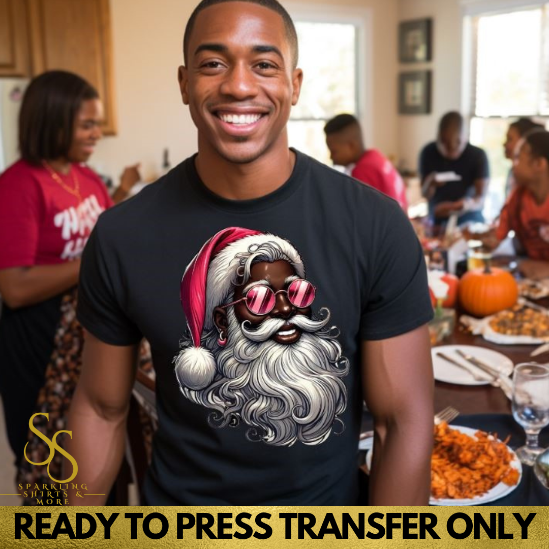 Black Santa (DTF) Transfer