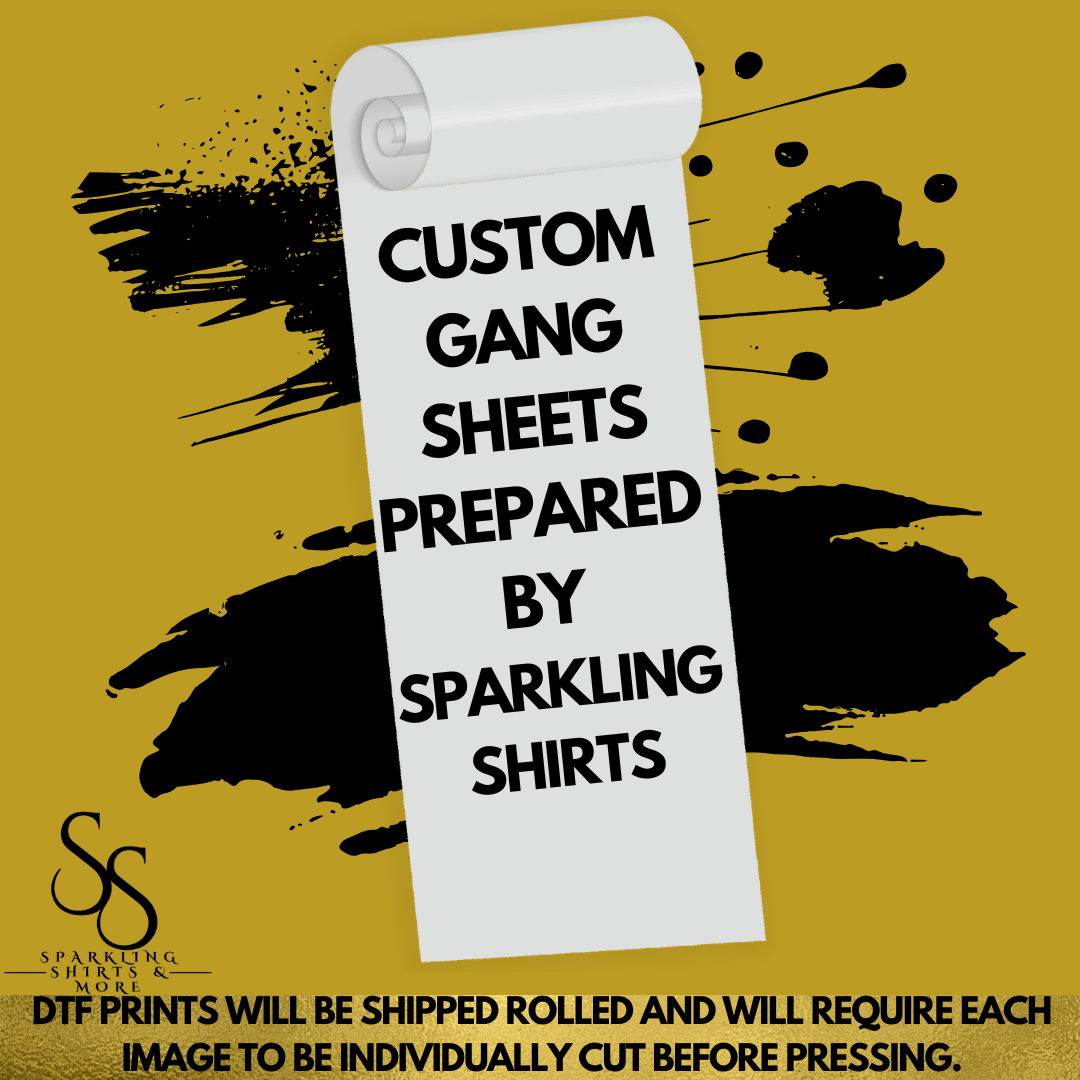 Custom Direct To Film (DTF) Transfers