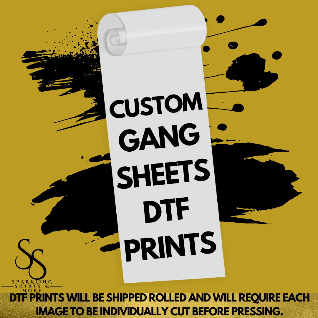 Custom DTF (Direct-to-Film) Transfers