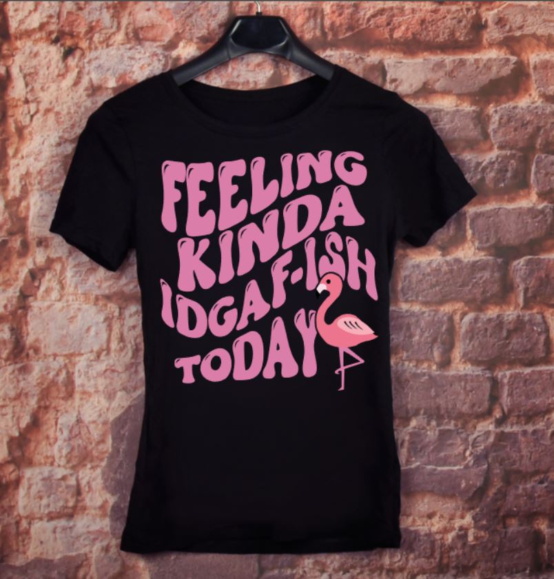 Feeling Kinda IDGA Flock (DTF) Transfer