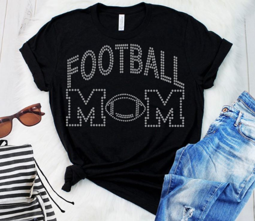 Sports (Football) Mom Rhinestone Transfer