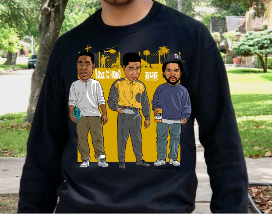 Boyz In Da Hood (Screen Print Transfer)