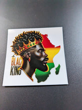 Load image into Gallery viewer, Black King UV DTF Decal Transfer
