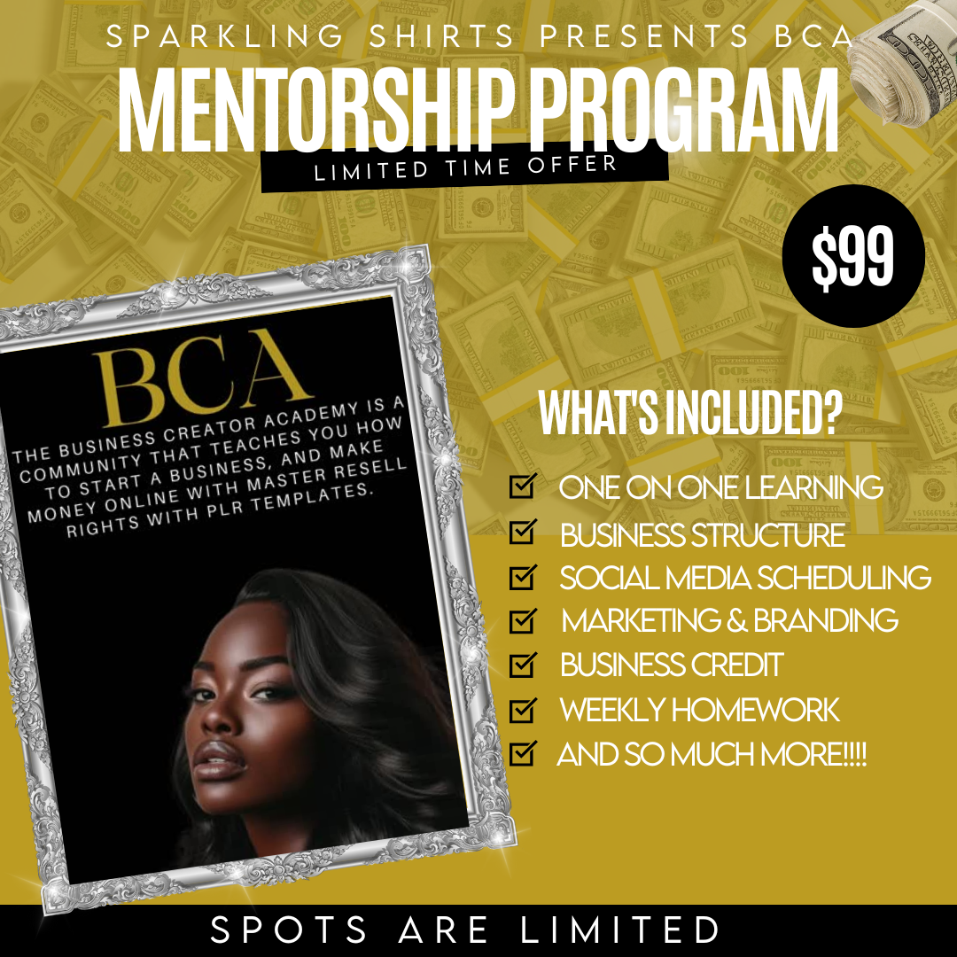 BCA Mentorship