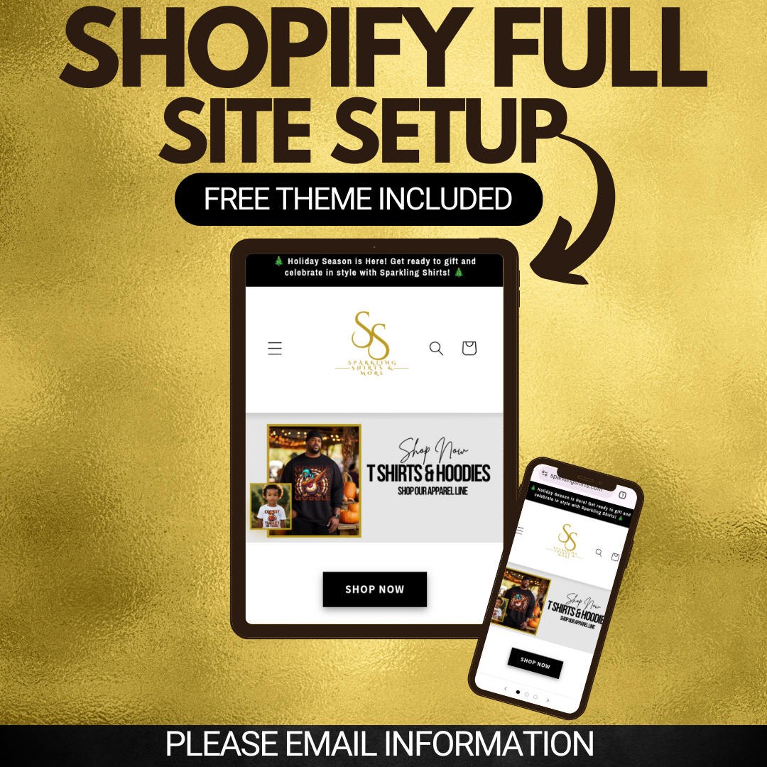 Shopify Store Setup (POD)