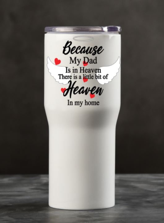 Because (My Family) Is In Heaven UV DTF Decal Transfers