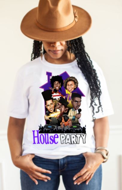 House Party (Screen Print Transfer)