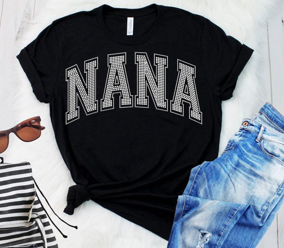 Varsity Rhinestone Transfer