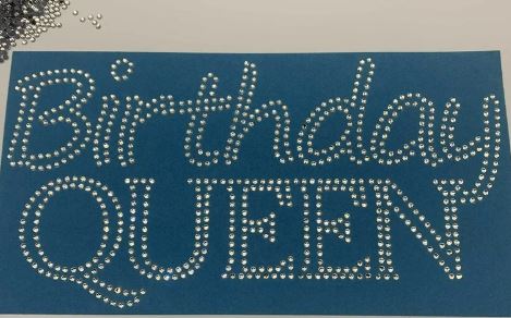 Rhinestone Flock Template