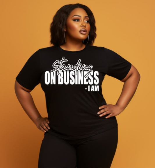 Standing On Business Screen Print Transfers