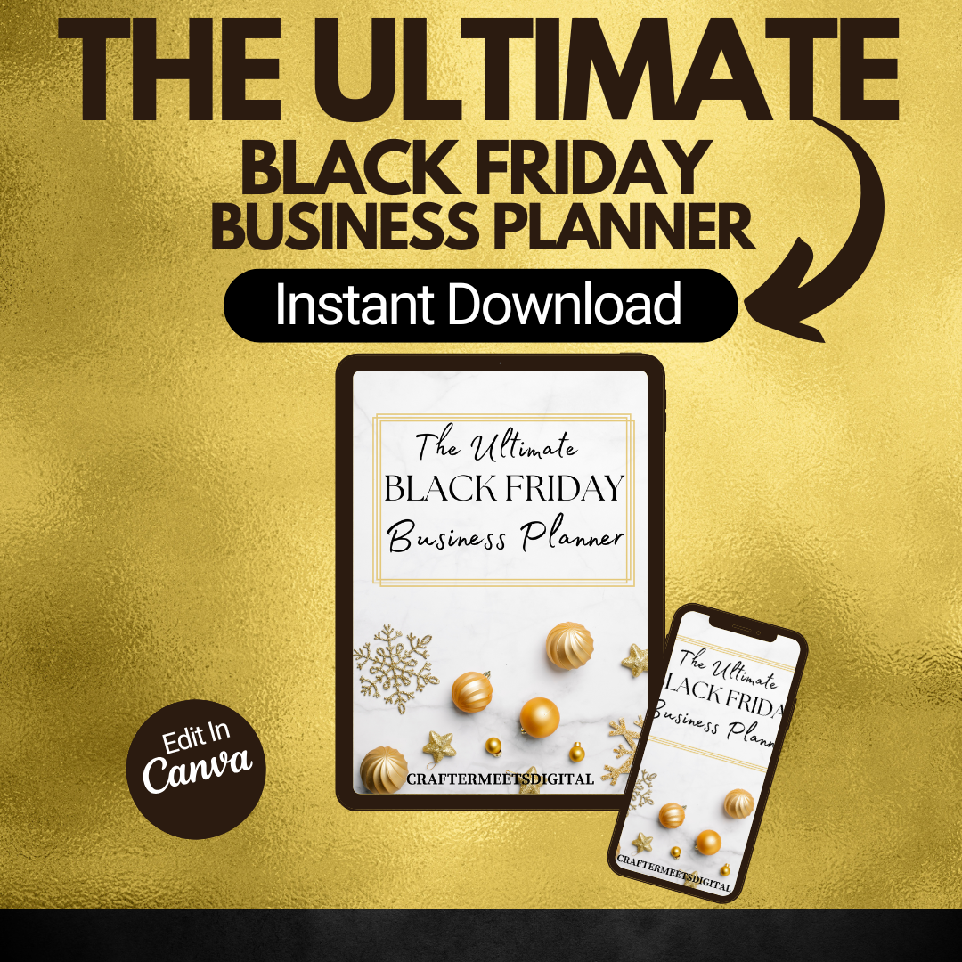 The Ultimate Black Friday Business Planner