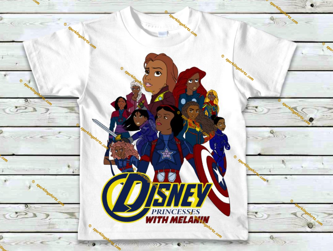 Melanin Princess DTF Transfers