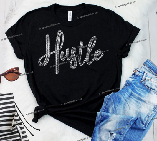 Hustle Rhinestone Transfer