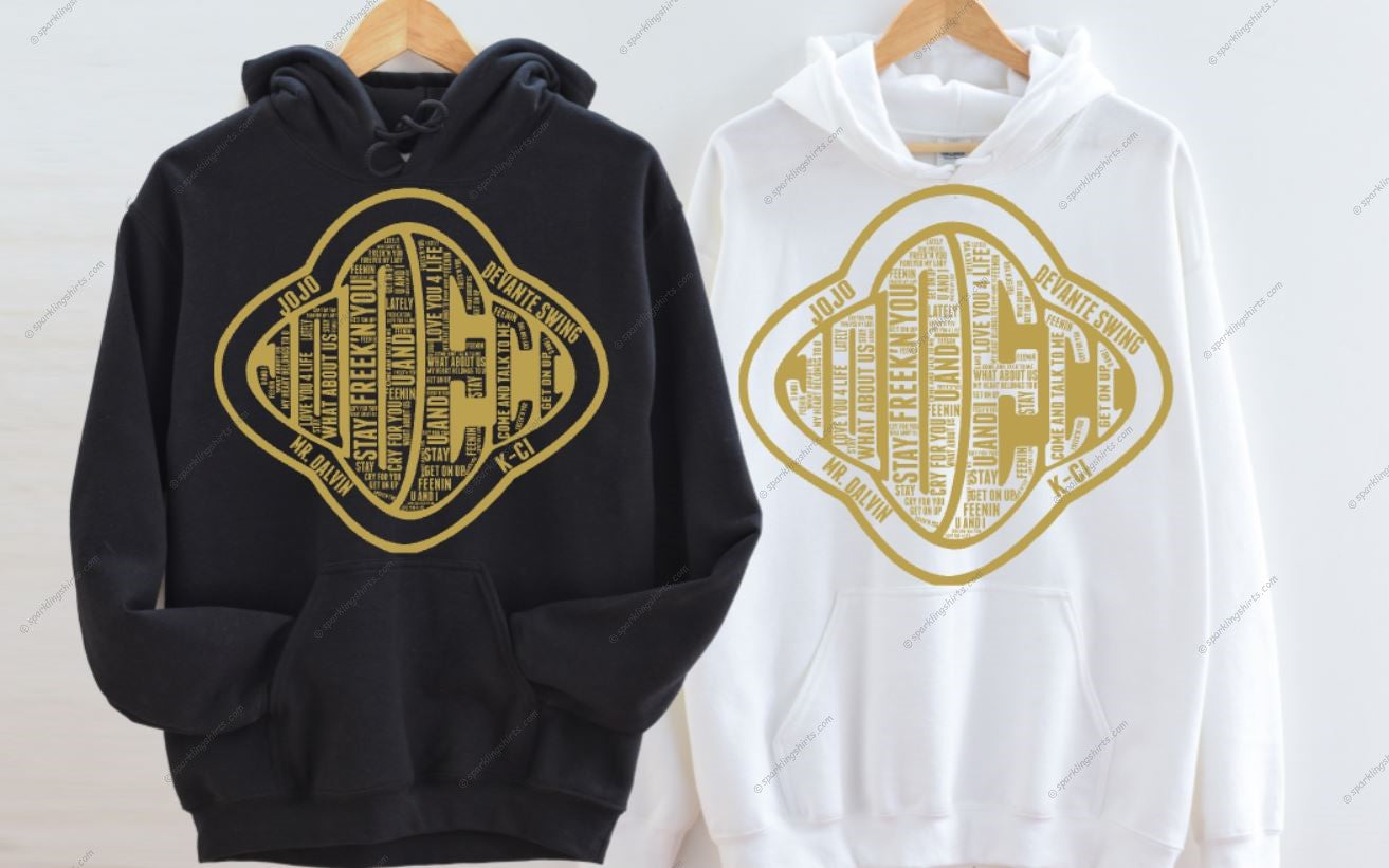 Jodeci Songs Metallic (Screen Print Transfer)