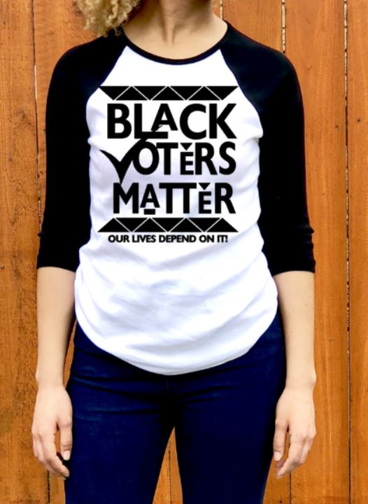 Black Voters Matter (Screen Print Transfer)
