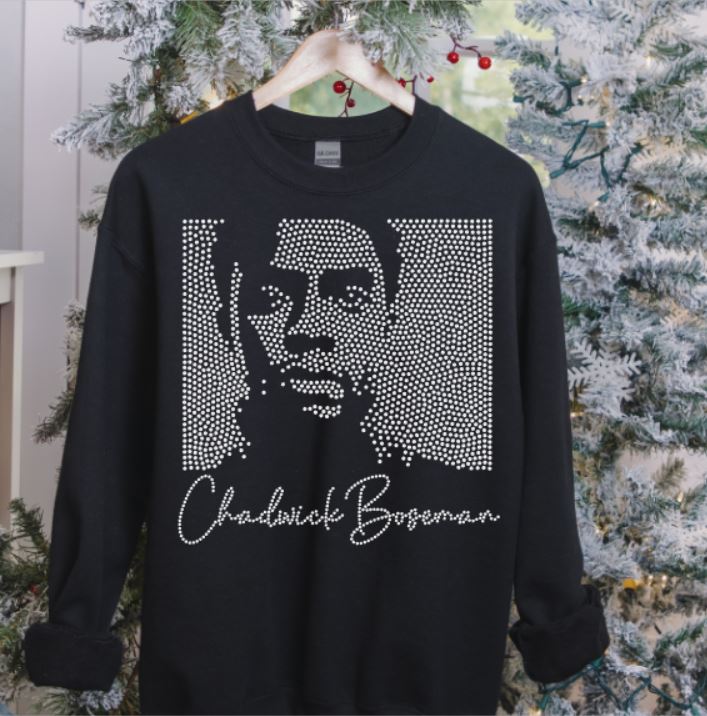 Chadwick (BP) Rhinestone Transfer