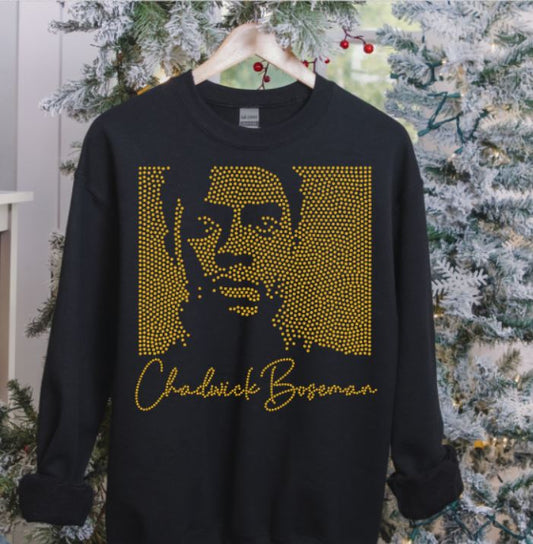 Chadwick (BP) Rhinestone Transfer
