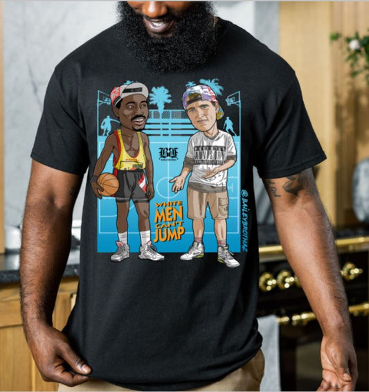 White Men Can't Jump (Screen Print Transfer)